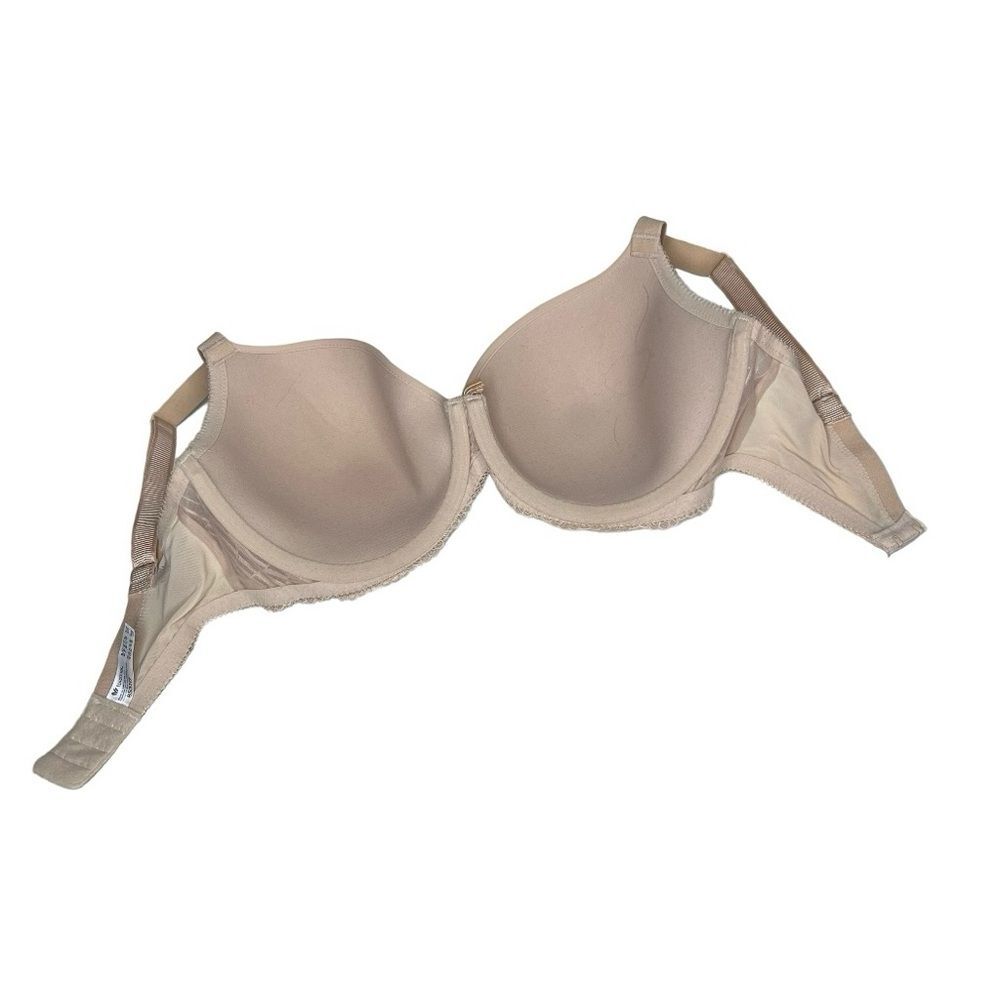 WACOAL La Femme Underwire T Shirt Bra Beige Foam Cups Size 32 G DDDD - Picture 4 of 8